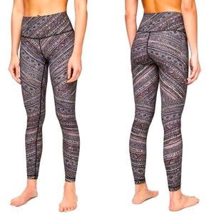 Lululemon Pace Wunder Under High-Rise Tight Full-On Luxtreme 28" Tribal Size 6